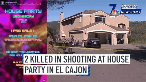 Two arrested in double homicide outside El Cajon house party